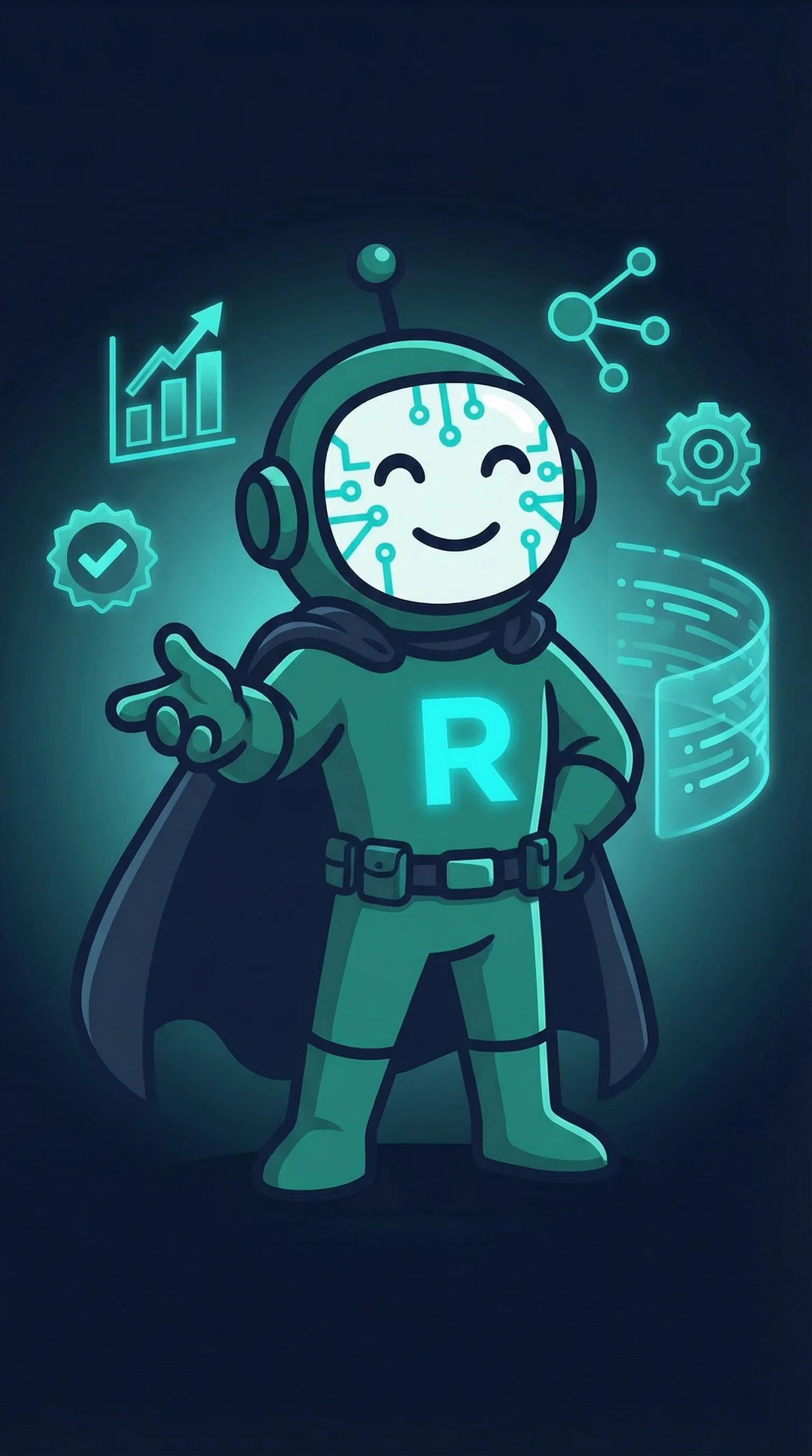 ROIFLO mascot — your automation partner